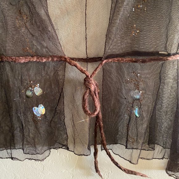 Rozae Nichols mesh cardigan size small - Picture 6 of 8